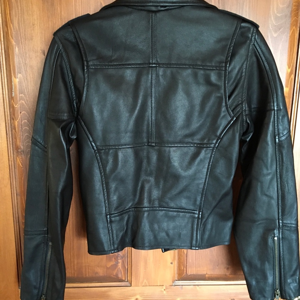 FIRE IN THE NIGHT LEATHER JACKET - Picture 7 of 8